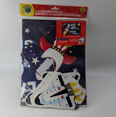 Teaching Tree Blast Off Into A Great Year Classroom Decor Kit Rocket Theme