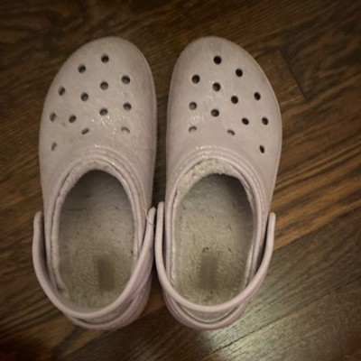 Crocs Light Pink Unisex Kids Clog Sandals Rubber Comfort Slip On