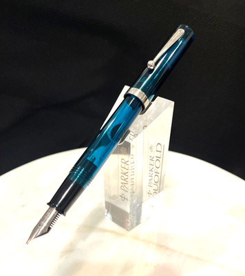Sheaffer Retired, GREEN CT Calligraphy Fountain Pen (MED) NOS 1996 Never Touched