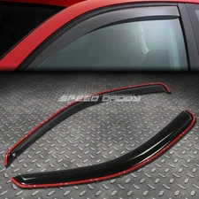 FOR 97-04 DAKOTA EXT CAB SMOKE TINT WINDOW VISOR SHADE/SUN WIND/RAIN DEFLECTOR