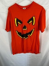 Jack-O-Lantern/Pumpkin Unisex T-Shirt Medium Fruit of the loom HALLOWEEN