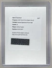 Johnny Furphy 2024 Panini Prizm Black Auto Rookie Signatures Red Redemption