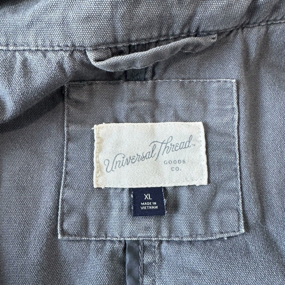 Universal Thread Gray Utility Hooded Jacket, XL - image 3