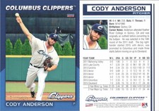 2016 Choice Columbus Clippers Guardians Qty Team Your Choice You Pick Set