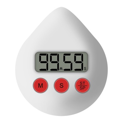 Digitale Baduhr Wasserdicht Duschuhr Timer Temperatur Luftfeuchtigkeit6957