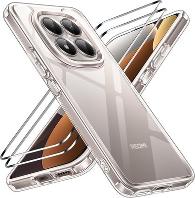 Hülle + 2X Schutzglas für Xiaomi Redmi Note 15 Pro 5G Hartglas Full Case 9H