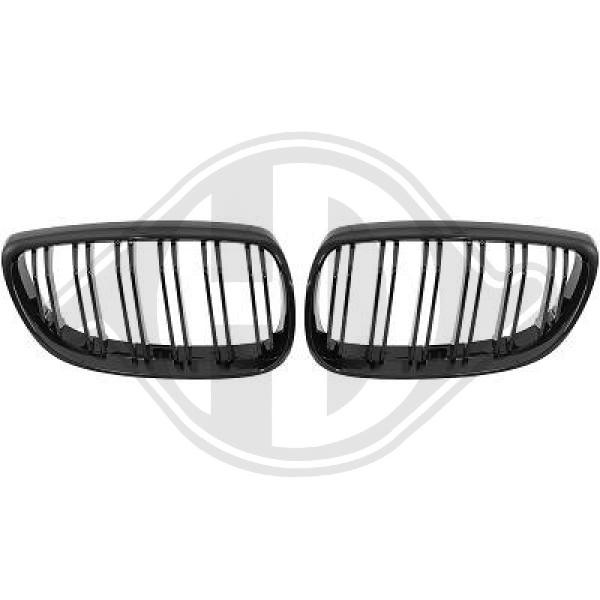 Diederichs KüHlergitter FüR BMW 3Er Cabriolet E93 E92 Schwarz GläNzend-image