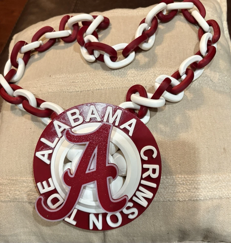 Alabama Crimson Tide  Spinning Hype Chain.  - Image 3 of 3