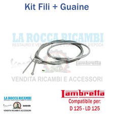 Kit Fili + Guaine Lambretta D 125 - LD 125