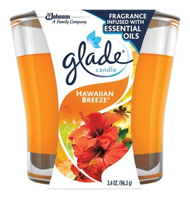 Glade Orange Hawaiian Breeze Scent Jar Air Freshener Candle (6-PACK)