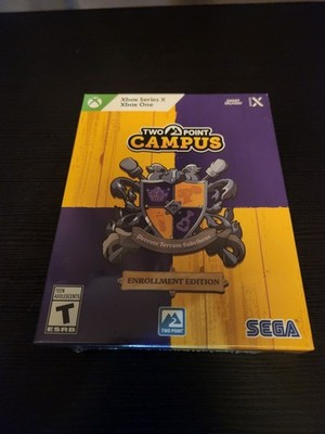 Two Point Campus Enrollment Edition (Xbox Series X / Xbox One) New And Sealed