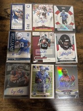 20 NFL 2000 Rookie Auto Cards. Bowman , Topps, Contenders, Many Numbered