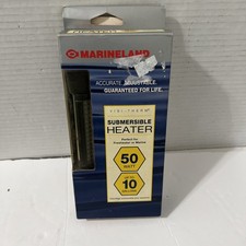 Marineland Precision 50W Submersible Heater for Saltwater/Freshwater Aquariums