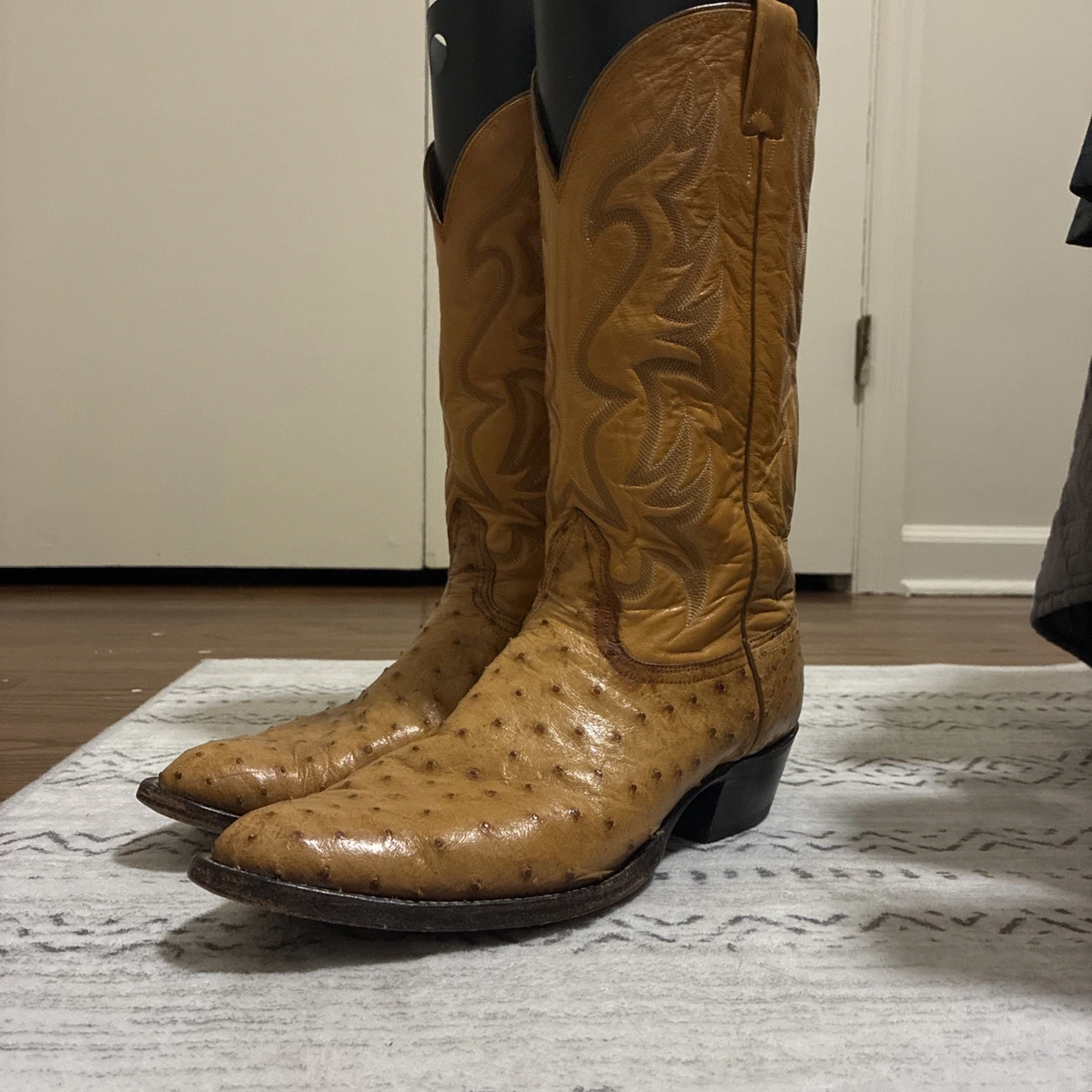 Vintage Nocona USA L501 Butterscotch Cowgirl Western Boots Women's size 6 A