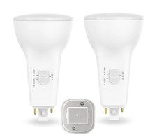 10W-26W Eq PL LED Bulb - 2 Pins Diagonal, G24D, 1000lm, 3 CCT Vertical