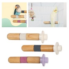 Bird Perch Pet Bird Playground Training Toy Hanging Bird Chewing Toy for Macaws