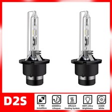 For Acura TL 1999-2014 D2S HID Xenon Headlight Bulbs Kit High/Low Beam 6500K