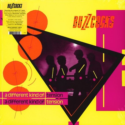 Buzzcocks - A Different Kind Of Tension Black Vinyl  (1979 - UK - Reissue)