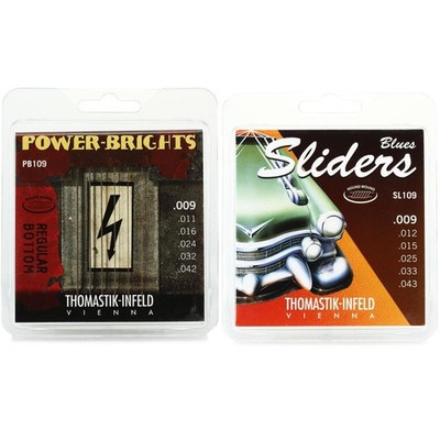 Thomastik-Infeld Electric Guitar String Dual Pack - 1 set each of PB109