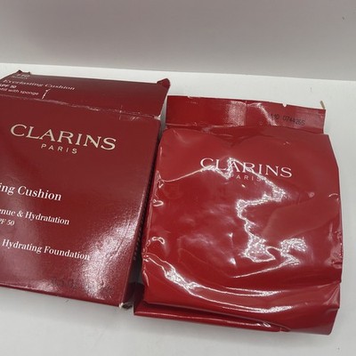 Clarins Everlasting Cushion Foundation REFILL w/Sponge HONEY 110 Sealed