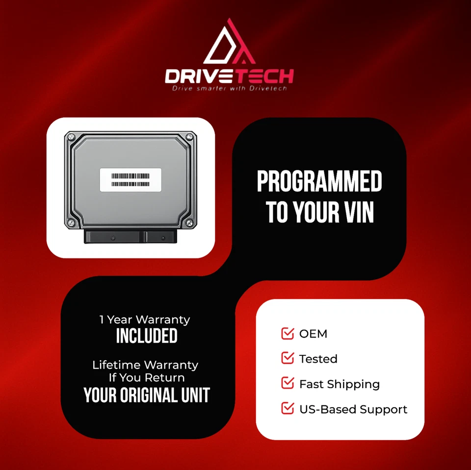 Программируемый компьютер двигателя 2008 Ford серии F 6,8 л ECU ECM PCM 8U7A-12A650-CXB - Изображение 3 из 3