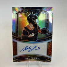 Chance Sisco 2021 Panini Select Signatures Auto Prizm 22/199 S-CS MM01