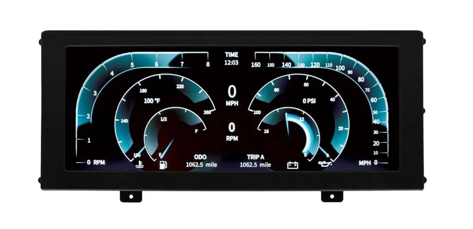 Autómetro 7004 Invision LCD ajuste directo tablero electrónico Foto 4 de 4