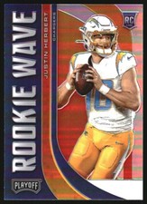 2020 Playoff Rookie Wave Silver #4 Justin Herbert