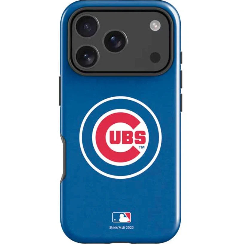 Chicago Cubs - Solid Distressed Case