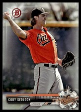 2017 Bowman Draft Cody Sedlock Rookie 076/499 Baltimore Orioles #BD-170