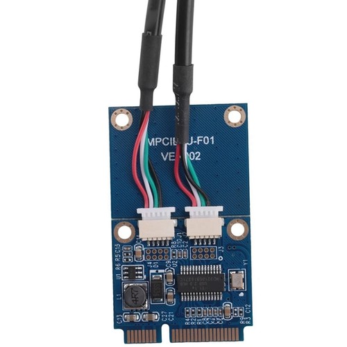 PCI-E Expansion Card PCI-E to Dual-Port USB2.0 Adapter Card for9715 - Afbeelding 3 van 6