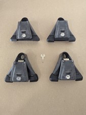 Yakima Q Towers Set Of 4 Roof Rack Mounts W Key No Bars Or Clips Used