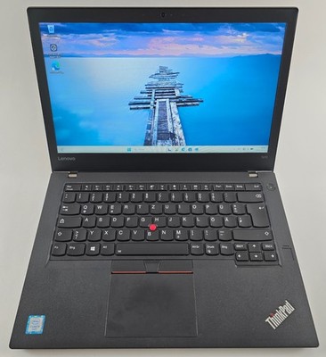 Lenovo ThinkPad T470 i5-6300U 8GB 256GB SSD Window 11 Pro Laptop Notebook #163