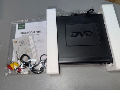 Electcom Pro HD DVD Player HDMI and RCA Cable Included New In Open Box..