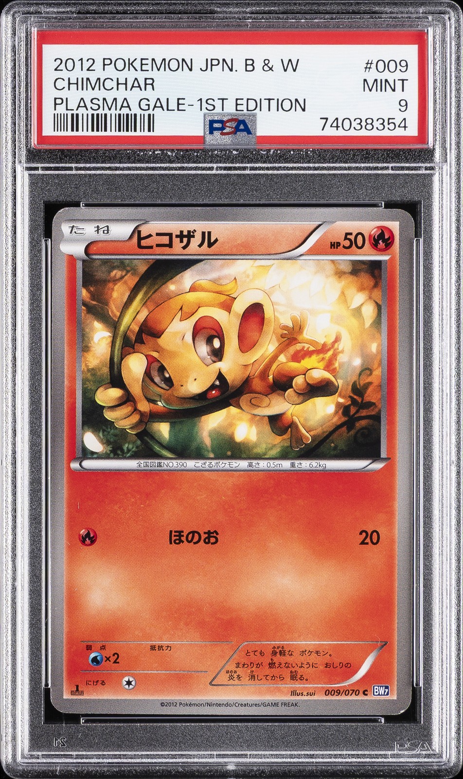 Chimchar 1st Edition #9