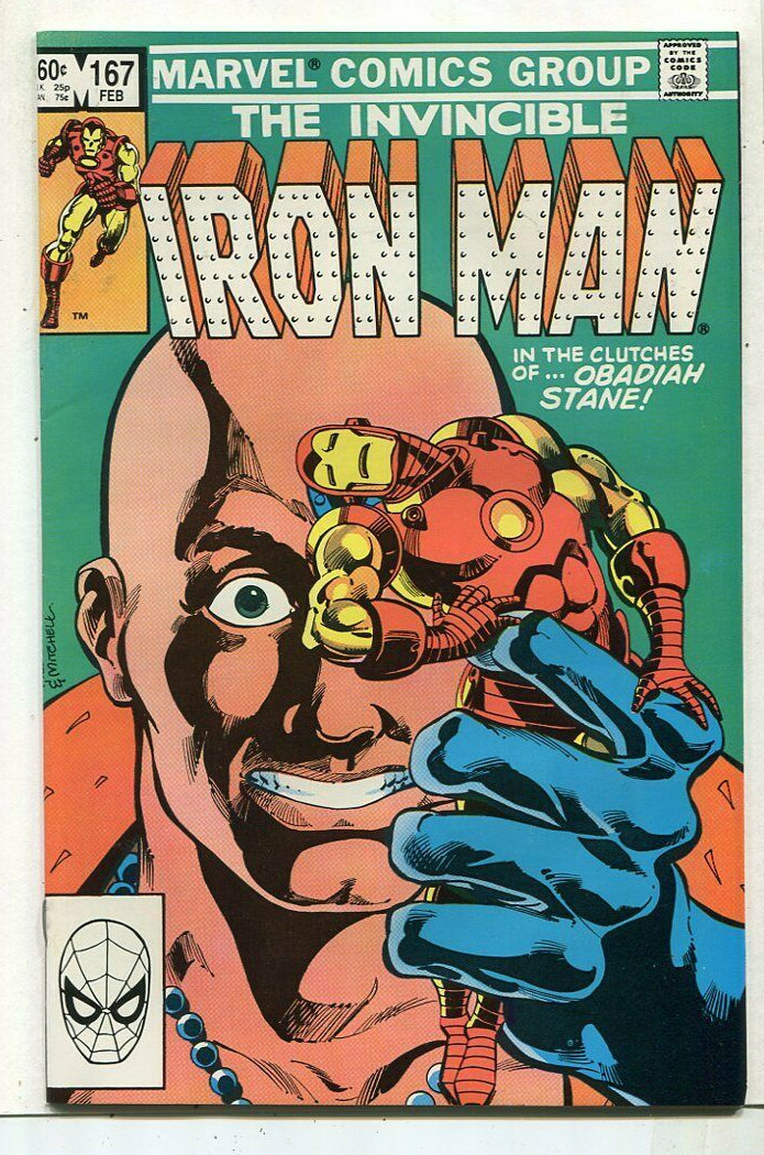 The Invincible Iron Man #167 NM Obagian Stane Marvel Comics CBX37