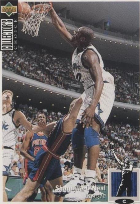 1994-95 Upper Deck Collector's Choice International - Shaquille O'Neal #165 - 1 of 2