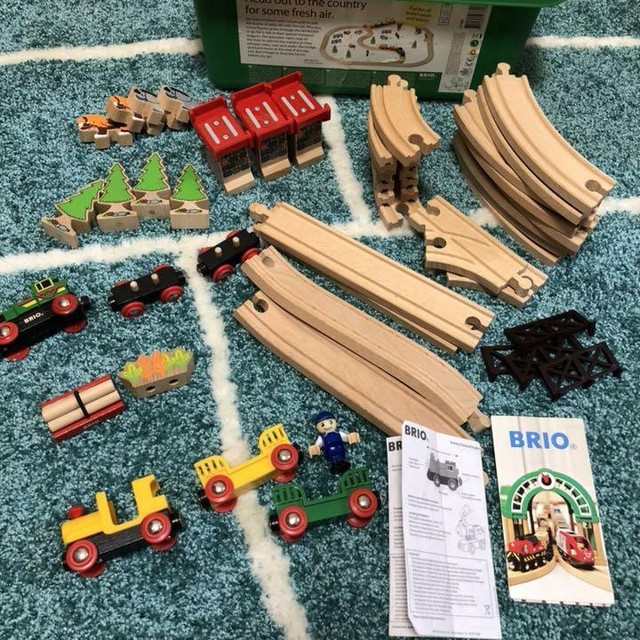 brio country railway set 33188