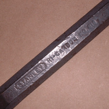 Vintage Stanley No. 818 Hi-Carbon Rip Bar Nail Puller Pry Bar ... Made in USA