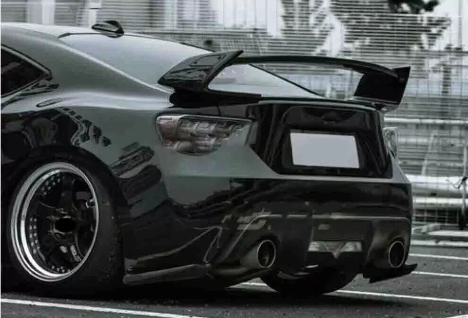 Alerón trasero del maletero se adapta a GT86 2013-2020 Subaru BRZ cupé negro brillante Foto 3 de 4