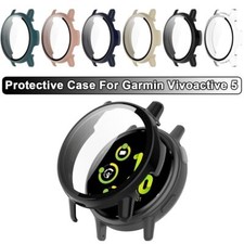 PC Screen Protector Tempered Cover Shell for Garmin Vivoactive 5