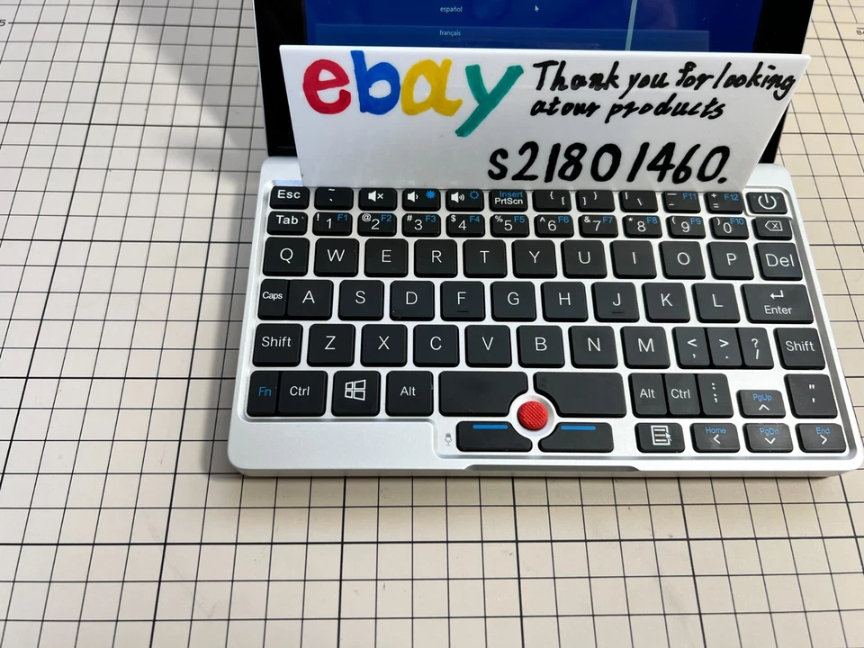 GPD POCKET X7-Z8750 model UMPC portable personal computer SILVER Excellent - Image 2 of 4