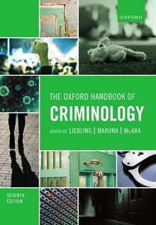 Das Oxford-Handbuch der Kriminologie von McAra Lesley Professor für Penologie Professor