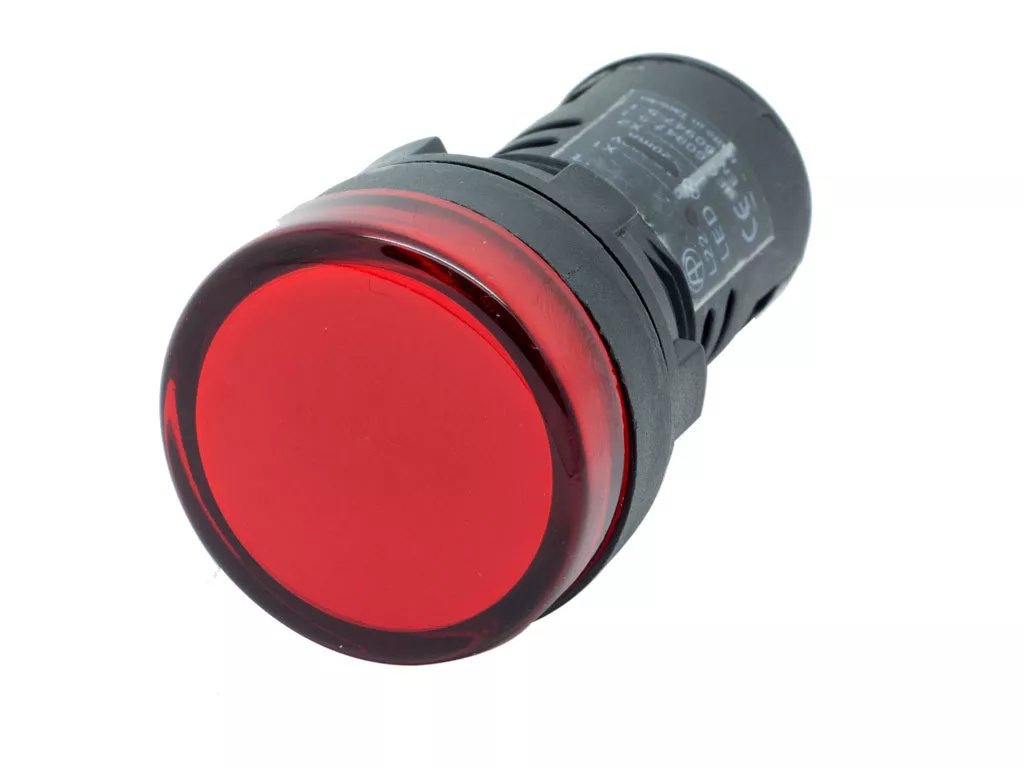 L22 ATI Red LED Pilot Panel Indicator Light 22mm 110V 120V AC