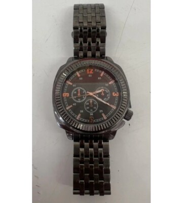 Unknown Brand Japan Movement Watch 28/1000 Y121E7 Base Metal Brown