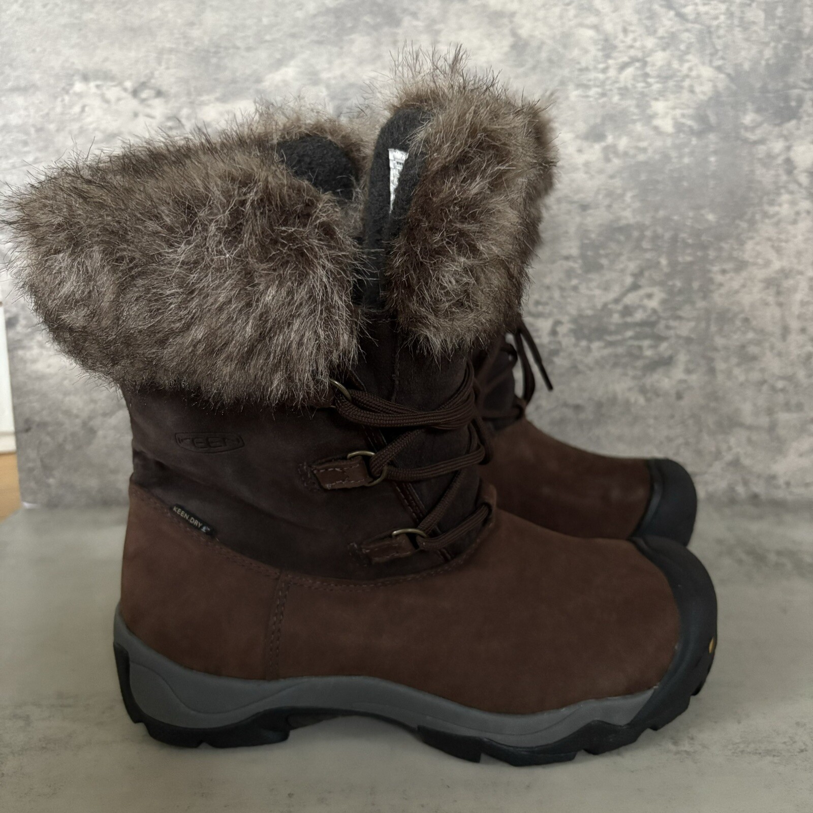 Stivali Keen donna 8 Helena impermeabili isolati invernali escursionismo pelle outdoor