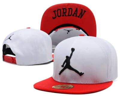 Jordan Jump Men's Baseball Cap Casual Sports Adjustable Flat Brim Trucker Hat