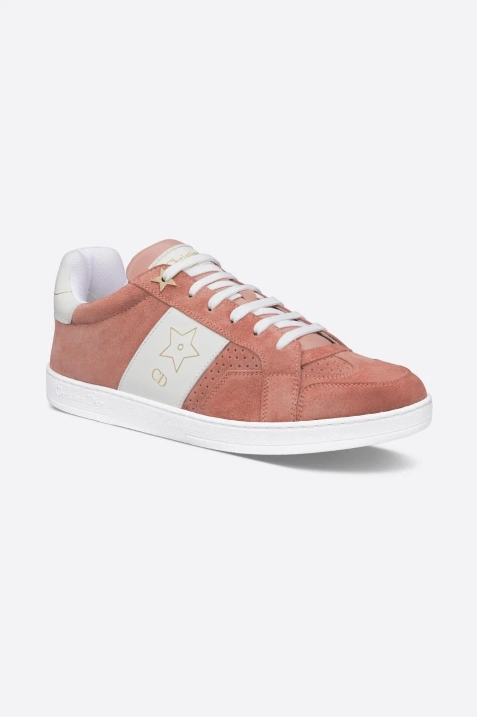 Baskets baskets en cuir en daim DIOR Star Lace Up baskets bonbons poussiéreux