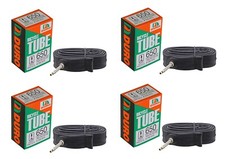 4 DURO BICYCLE 650 x 18c/23c/26c TUBE 48MM LONG STANDARD PRESTA/FRENCH VALVE.