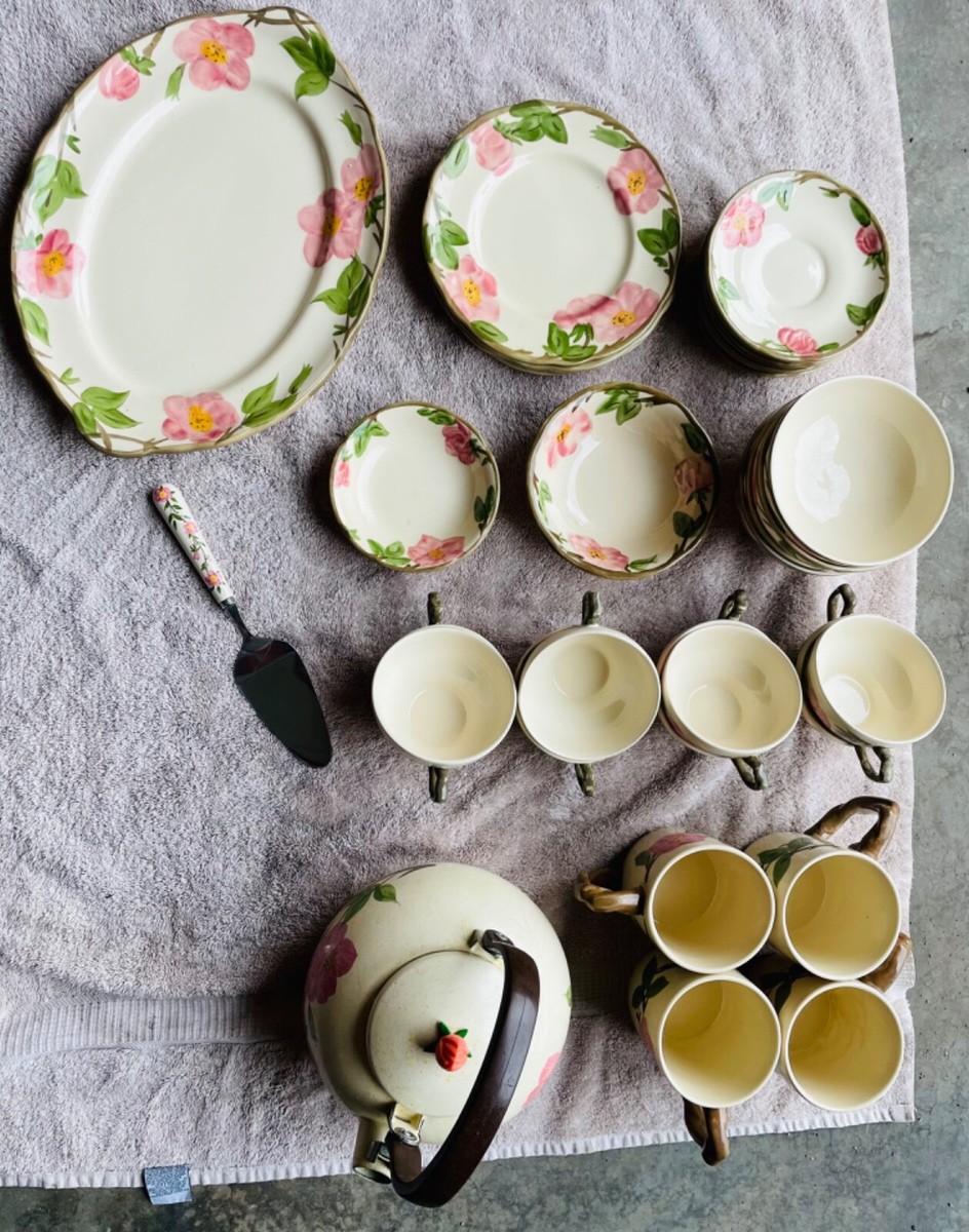 Franciscan Ware Value Of Franciscan Desert Rose Dinnerware Vintage